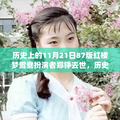 历史上的11月21日87版红楼梦鸳鸯扮演者郑铮去世，历史上的今天，红楼梦鸳鸯扮演者郑铮逝世，重温她的艺术人生