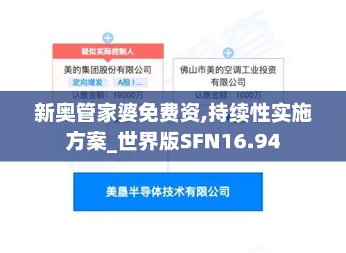 新奥管家婆免费资,持续性实施方案_世界版SFN16.94