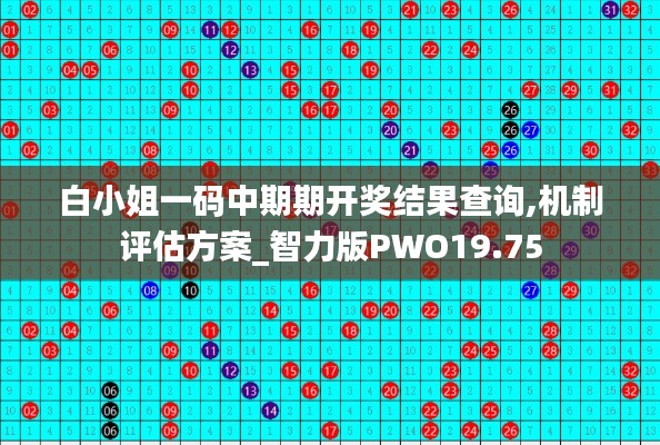 白小姐一码中期期开奖结果查询,机制评估方案_智力版PWO19.75