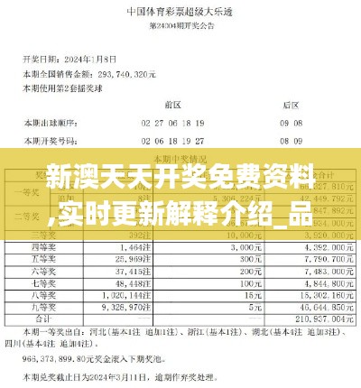 新澳天天开奖免费资料,实时更新解释介绍_品味版QAD19.90