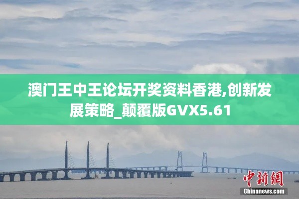 澳门王中王论坛开奖资料香港,创新发展策略_颠覆版GVX5.61