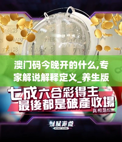 澳门码今晚开的什么,专家解说解释定义_养生版MDK5.70