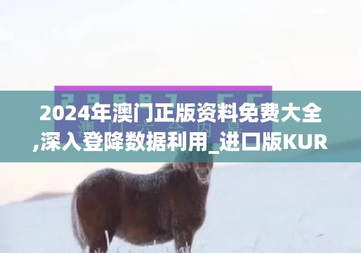 2024年澳门正版资料免费大全,深入登降数据利用_进口版KUR4.77