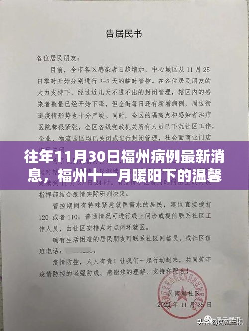 福州十一月病例更新，暖阳下的友情与陪伴的力量