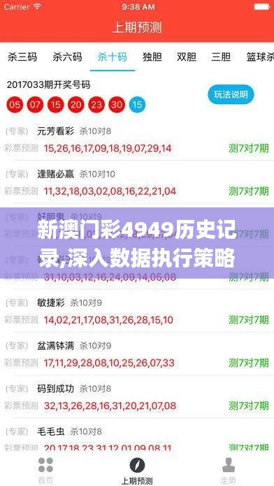 新澳门彩4949历史记录,深入数据执行策略_尊享版5.762