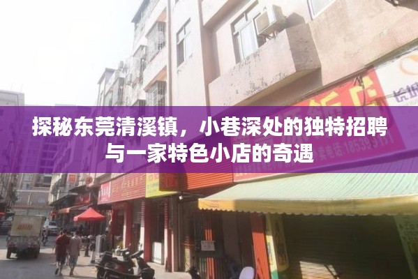 探秘东莞清溪镇，小巷招聘与特色小店的奇遇之旅