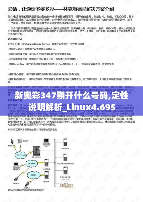 新奥彩347期开什么号码,定性说明解析_Linux4.695