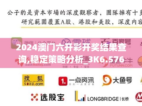 2024澳门六开彩开奖结果查询,稳定策略分析_3K6.576