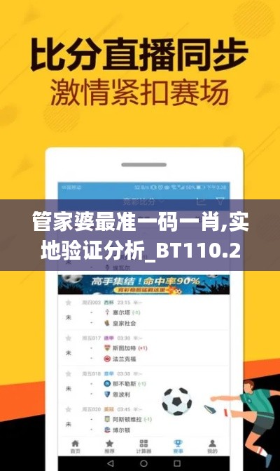 管家婆最准一码一肖,实地验证分析_BT110.277
